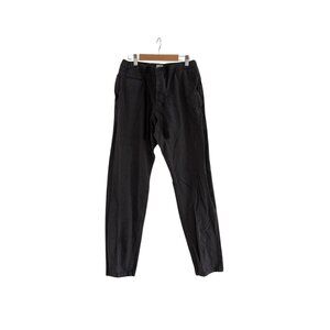 Club Monaco Wool Cotton Drawstring Pants Gray Small